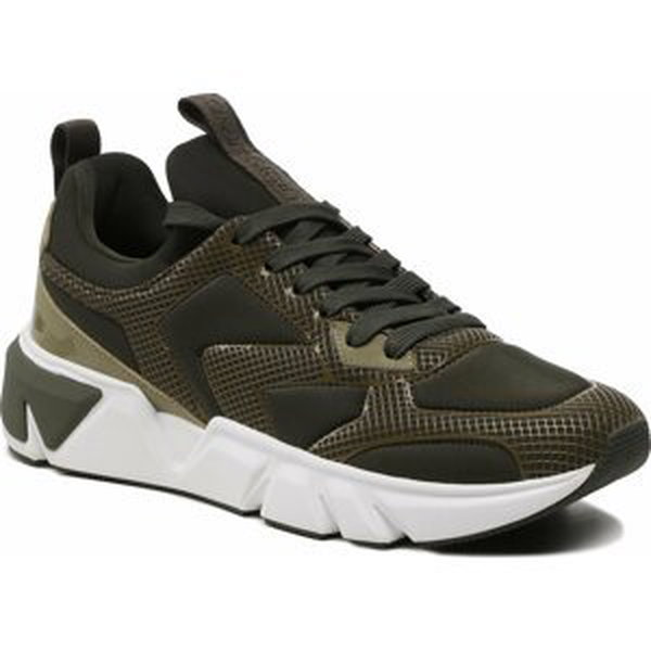 Sneakersy Calvin Klein Low Top Lace Up Neo Mix HM0HM00865 Olive Mix 0H8