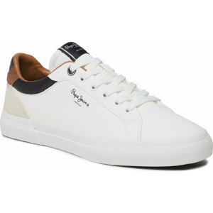 Sneakersy Pepe Jeans Kenton Court PMS30839 White 800