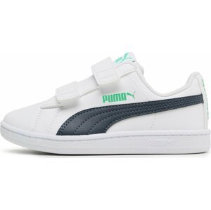 Sneakersy Puma Up V Ps 373602 27 Puma White/Dark Night/Green