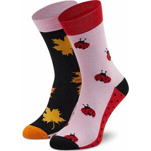 Pánské klasické ponožky Dots Socks DTS-SX459-R Růžová