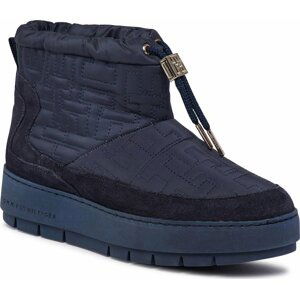 Sněhule Tommy Hilfiger Tommy Monogram Snowboot FW0FW07637 Space Blue DW6