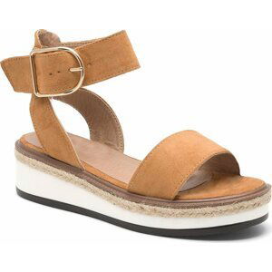 Espadrilky DeeZee WS091-01 Camel