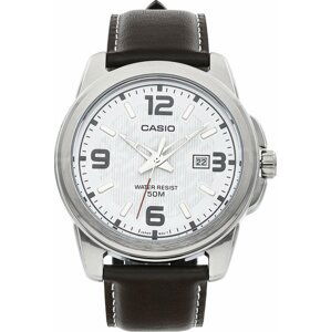 Hodinky Casio MTP-1314L-7AVEF Silver/Brown