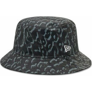 Klobouk New Era Leopard Print Tapered Bucket 60222382 Šedá