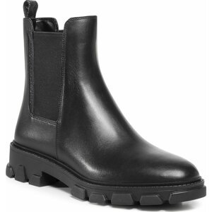 Kotníková obuv s elastickým prvkem MICHAEL Michael Kors Ridley Bootie 40F0RIFE7L Black