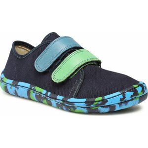 Polobotky Froddo Barefoot Canvas G1700358-1 D Blue/Green 1