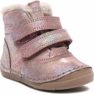 Kotníková obuv Froddo Paix Winter G2110130-16 M Pink Shine 16