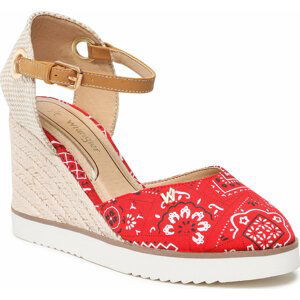 Espadrilky Wrangler Isla WL21621A Bandana Red 883