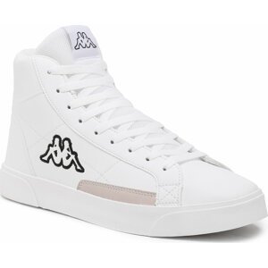 Sneakersy Kappa Lollo Mid 241708 White/Black 1011