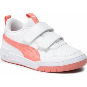 Sneakersy Puma Multiflex Sl V Ps 380740 12 Puma White/Carnation Pink