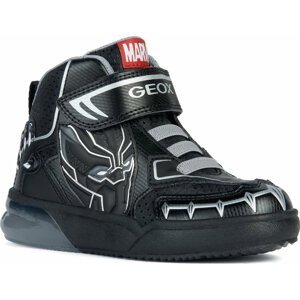 Sneakersy Geox J Grayjay Boy J369YB 0FU50 C0039 S Black/Silver