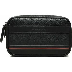 Kosmetický kufřík Tommy Hilfiger Th Central Washbag Pu AM0AM11262 BDS