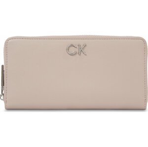 Dámská peněženka Calvin Klein Re-Lock Z/A Wallet Lg K60K609699 Shadow Gray PE1