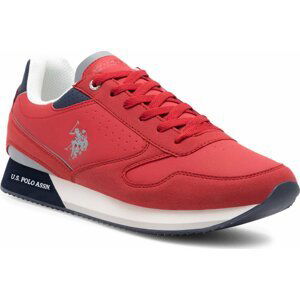 Sneakersy U.S. Polo Assn. NOBIL003M/CHY4 Červená