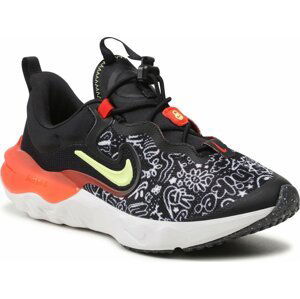 Boty Nike Run Flow Jp (Gs) DV3106 001 Black/Lt Lemon Twist