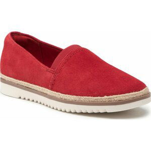 Espadrilky Clarks Serena Paige 261654744 Red Suede