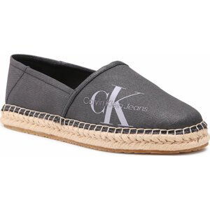 Espadrilky Calvin Klein Jeans Espadrille Co Wn YW0YW01080 Black/Lavender Aura BEH