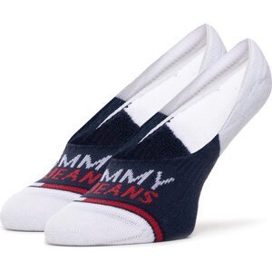 Sada 2 párů kotníkových ponožek unisex Tommy Jeans 100000403 Navy 002