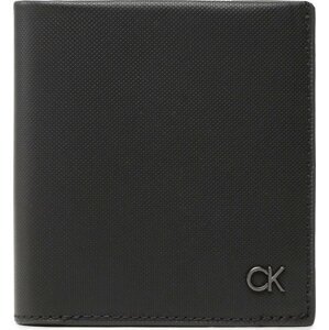 Malá pánská peněženka Calvin Klein Ck Clean Pq Trifold 6Cc W/Con K50K510297 BAX