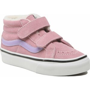 Sneakersy Vans Sk8-Mid Reissu VN0A38HHD1Q1 Suede/Sherpa Multi Color