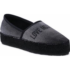 Espadrilky LOVE MOSCHINO JA10343G1GIGC000 Nero/Nero