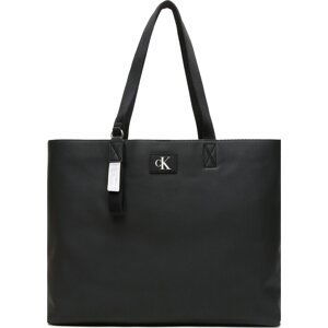 Kabelka Calvin Klein Tagged Slim Tote34 K60K610834 BDS