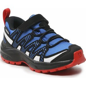 Trekingová obuv Salomon Xa Pro V8 Cswp K 471263 04 W0 Lapis Blue/Black/Fiery Red