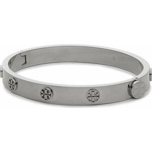 Náramek Tory Burch Miller Stud Hinge Bracelet 78420 Tory Silver 022