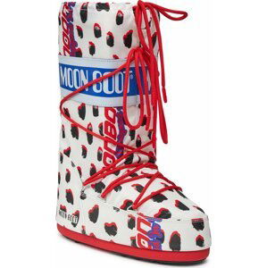 Sněhule Moon Boot Retrobiker 14028600001 S Dalmatian 001