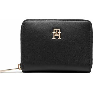 Dámská peněženka Tommy Hilfiger Poppy Plus Med Za AW0AW15259 Black BDS