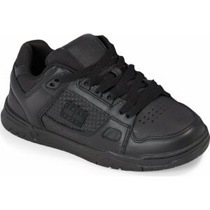 Sneakersy Tommy Jeans Tjm Leather Skater Tongue EM0EM01260 Black BDS