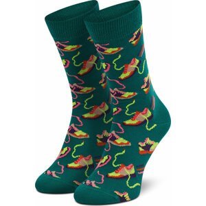 Dámské klasické ponožky Happy Socks RFI01-7500 Zelená