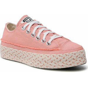 Tenisky Converse Ctas Espadille Ox 570771C Pink Quartz/White