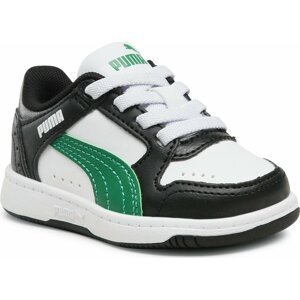 Sneakersy Puma Rebound Joy Lo Ac Inf 381986 13 Puma White/Green/Black