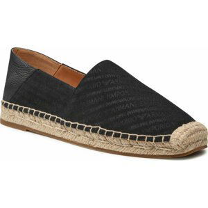 Espadrilky Emporio Armani X4S026 XN172 K001 Black/Black