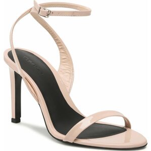 Sandály Calvin Klein Stiletto Sandal 90- Patent HW0HW01632 Smoke Gray ABW