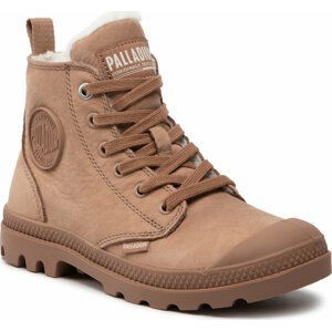 Turistická obuv Palladium Pampa Hi Zip Wl 95982-254-M Nude Brown