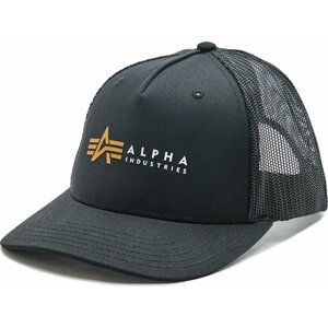 Kšiltovka Alpha Industries Label 106901 Black 03