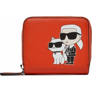 Malá dámská peněženka KARL LAGERFELD 230W3215 A497 Poppy Red