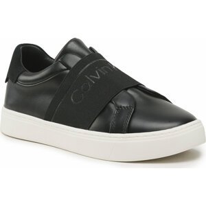 Sneakersy Calvin Klein Clean Cupsole Slip On HW0HW01416 Black BEH