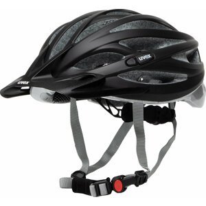 Cyklistická helma Uvex Oversize 4101600617 Black Mat/Silver