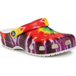 Nazouváky Crocs Classic Tie Dye Graphic Clog 205453 Multi