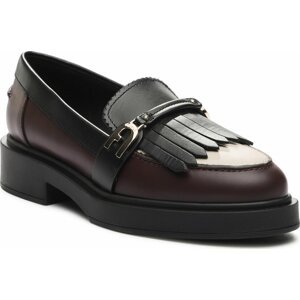 Loafersy Furla Legacy YG84FLG-BX2401-2587S-1007 Chianti+Fullmoon+Nero