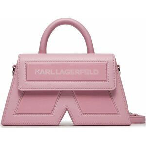 Kabelka KARL LAGERFELD 235W3043 A498 Pink Mist