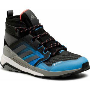 Boty adidas Terrex Trailmaker Mid Gtx GORE-TEX GZ0339 Core Black/Grey Six/Blue Rush