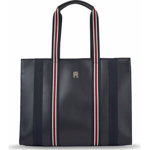 Kabelka Tommy Hilfiger Th Identity Med Tote Corp AW0AW15882 Corp 0GY