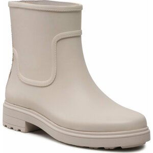 Holínky Calvin Klein Rain Boot HW0HW01301 Dk Ecru PC4