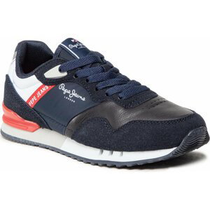 Sneakersy Pepe Jeans London One Cover B PBS30538 Navy 595