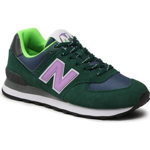Sneakersy New Balance U574WH2 Zelená