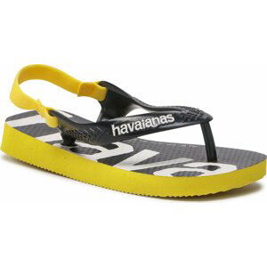 Sandály Havaianas Baby Logomania 41457952197 Citrus Yellow